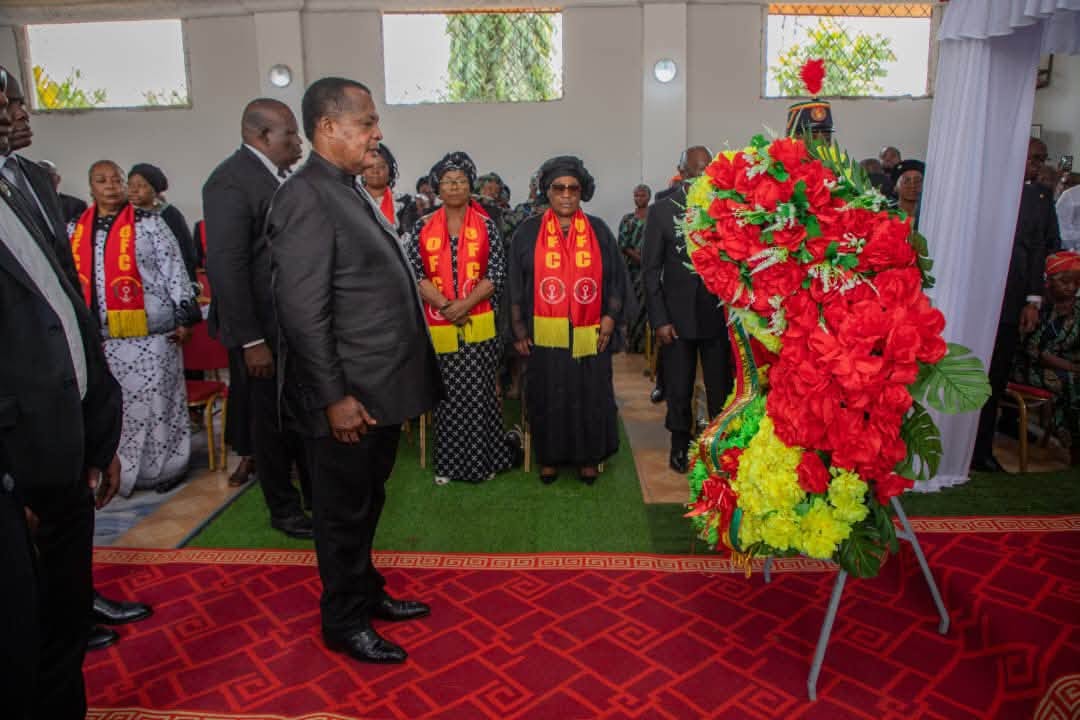 Dernier hommage rendu au camarade Jean Oba Bouya à Brazzaville