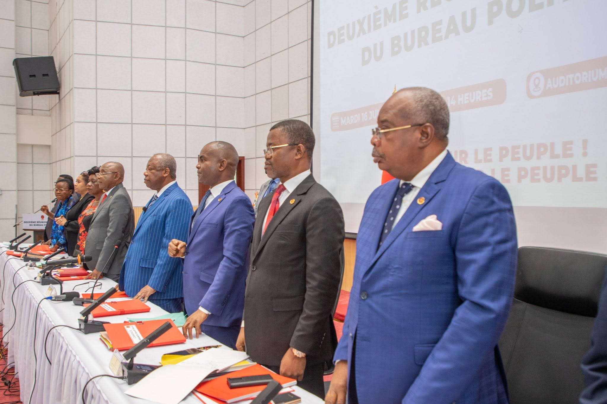 Deuxième Réunion ordinaire du bureau politique